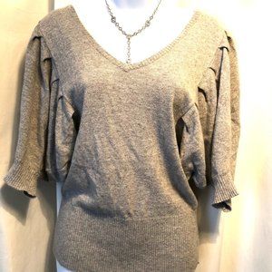Gray Angora Sweater